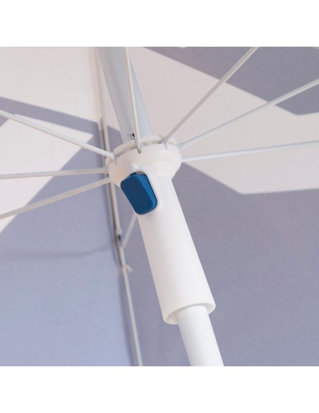 Aktive Impressão azul de guarda-sol de praia 200 cm | Distria