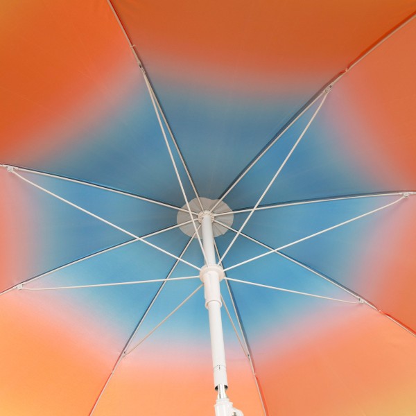 Aktive Guarda-sol de praia estampado multicolorido 180 cm | Distria