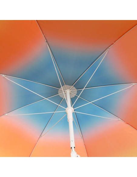Aktive Guarda-sol de praia estampado multicolorido 180 cm | Distria