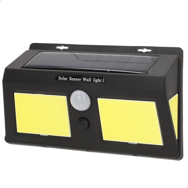 Luminária de parede solar LED de 500 lúmens com sensor de movimento | Distria