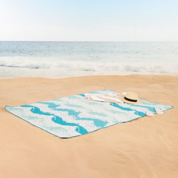 Aktive Esteira de praia impermeável acolchoada 200x150cm | Distria