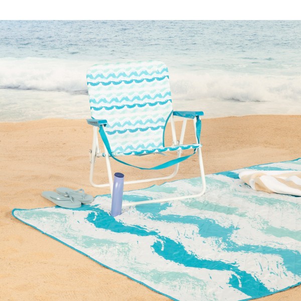 Aktive Esteira de praia impermeável acolchoada 200x150cm | Distria