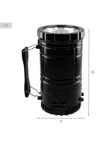 Aktive Luminária LED 3 em 1 com ventilador e lanterna | Distria