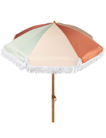 Aktive Guarda-sol de praia multicolorido de 200 cm com franjas | Distria