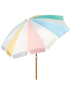 Aktive Guarda-sol de praia de 8 hastes, 200 cm arco-íris | Distria