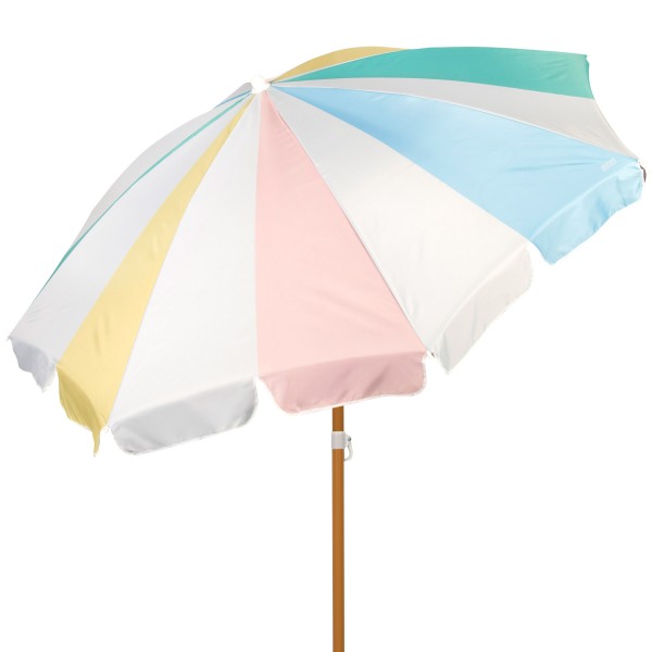 Aktive Guarda-sol de praia de 8 hastes, 200 cm arco-íris | Distria
