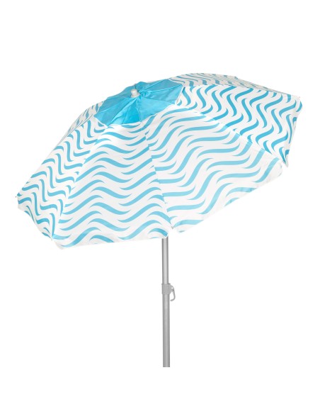 Aktive Guarda-sol de praia à prova de vento de 200 cm ondas praia | Distria
