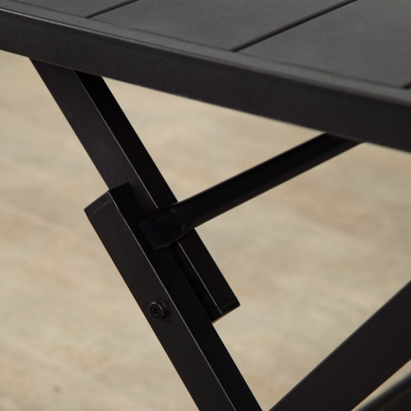 Aktive Conjunto de mesa de jardim dobrável e 2 cadeiras em aço | Distria