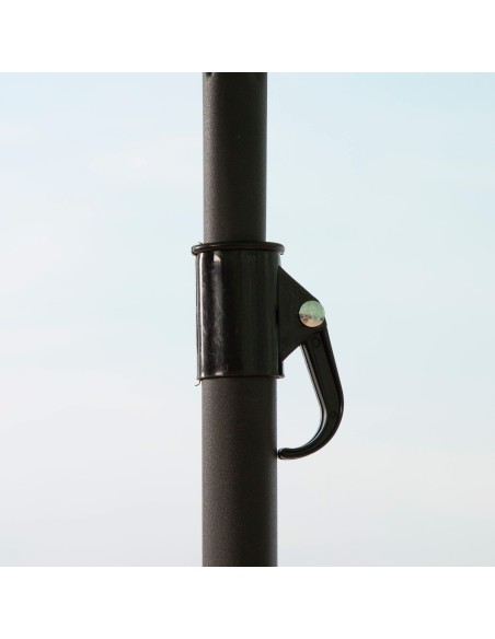 Aktive Guarda-sol de praia 180 cm samambaias com franjas | Distria