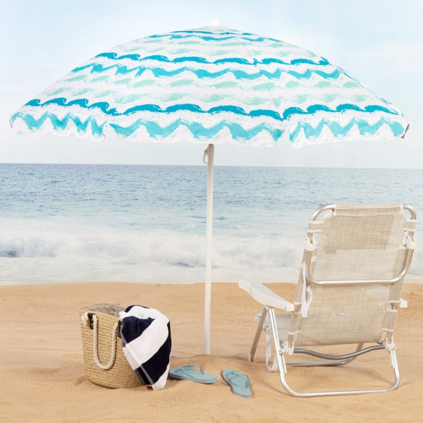 Aktive guarda-sol de praia ondas de 200 cm | Distria