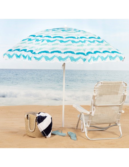 Aktive guarda-sol de praia ondas de 200 cm | Distria