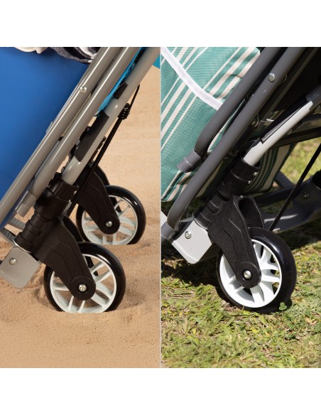 Aktive carrinho dobrável extensível em alumínio 75/100 cm | Distria