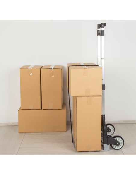 Aktive carrinho dobrável extensível em alumínio 63/100 cm | Distria