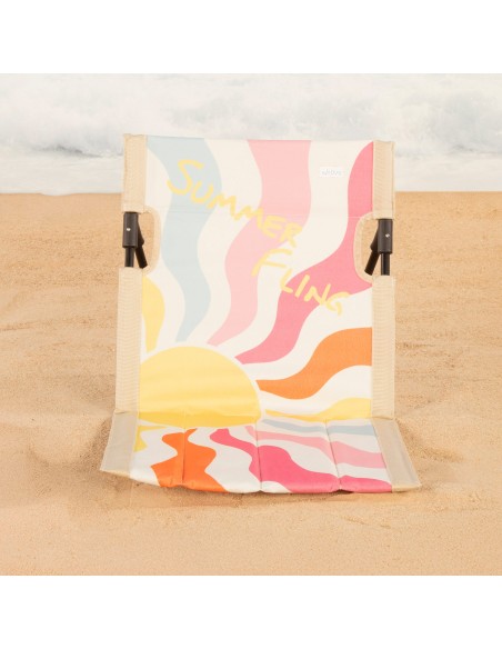 Aktive tapete de praia reclinável com bolsa de transporte | Distria