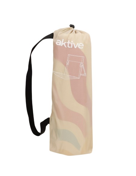 Aktive tapete de praia reclinável com bolsa de transporte | Distria
