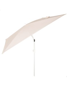 Aktive Guarda-sol de terraço com 4 nervuras, 180 cm, bege UV30 | Distria