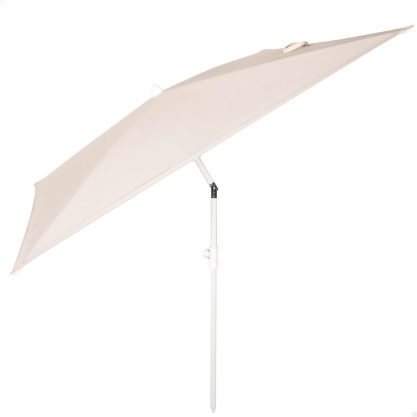 Aktive Guarda-sol de terraço com 4 nervuras, 180 cm, bege UV30 | Distria