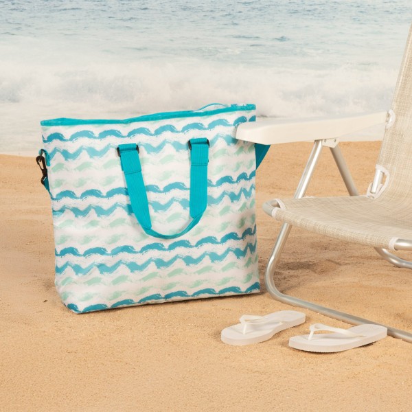 Aktive Bolsa térmica Waves Soft de 20 L com alças e alça de ombro | Distria