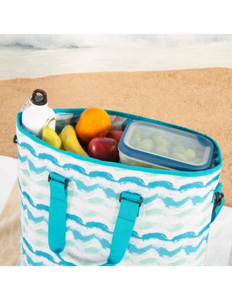 Aktive Bolsa térmica Waves Soft de 20 L com alças e alça de ombro | Distria