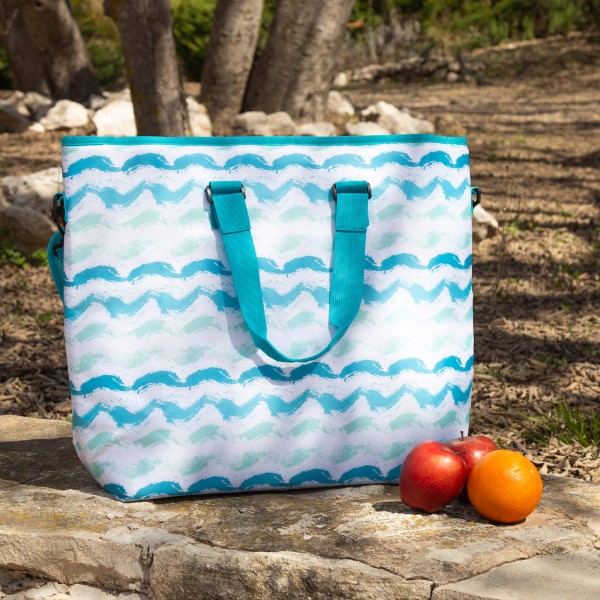 Aktive Bolsa térmica Waves Soft de 20 L com alças e alça de ombro | Distria