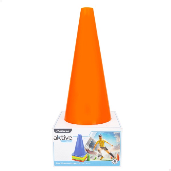 Aktive Conjunto 10 cones de treinamento 32 cm