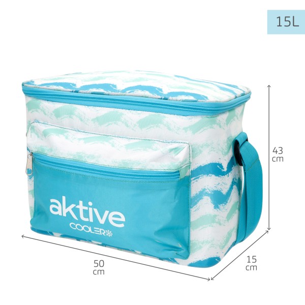 Aktive Bolsa térmica macia Maldivas 15L com alça ajustável | Distria