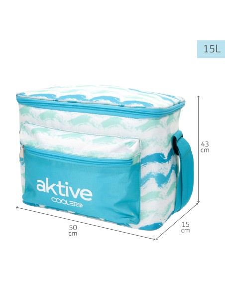 Aktive Bolsa térmica macia Maldivas 15L com alça ajustável | Distria