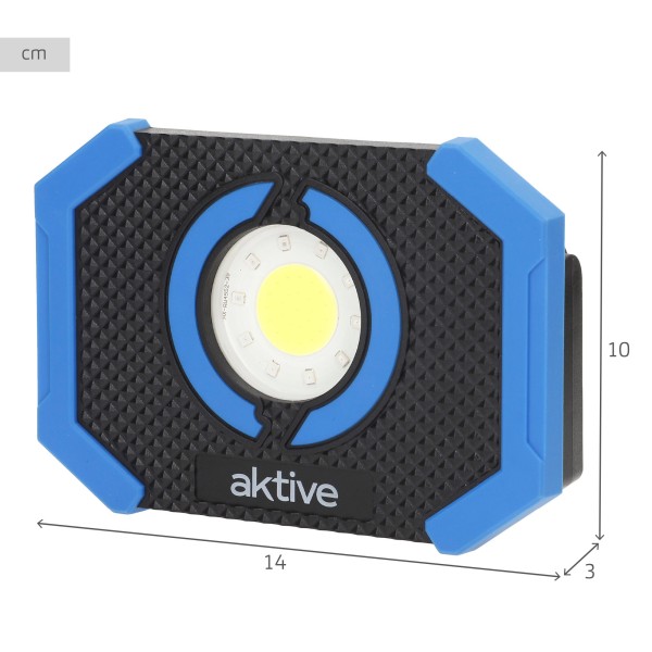 Refletor LED portátil 2 cores Aktive | Distria