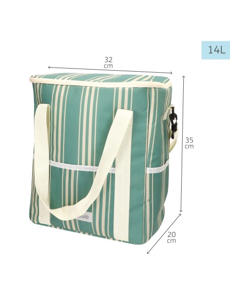 Aktive Bolsa térmica macia de 14 L com bolsos e alças | Distria