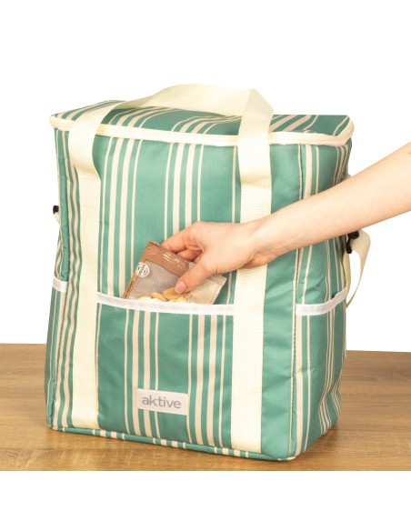 Aktive Bolsa térmica macia de 14 L com bolsos e alças | Distria