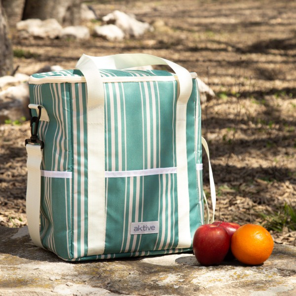Aktive Bolsa térmica macia de 14 L com bolsos e alças | Distria