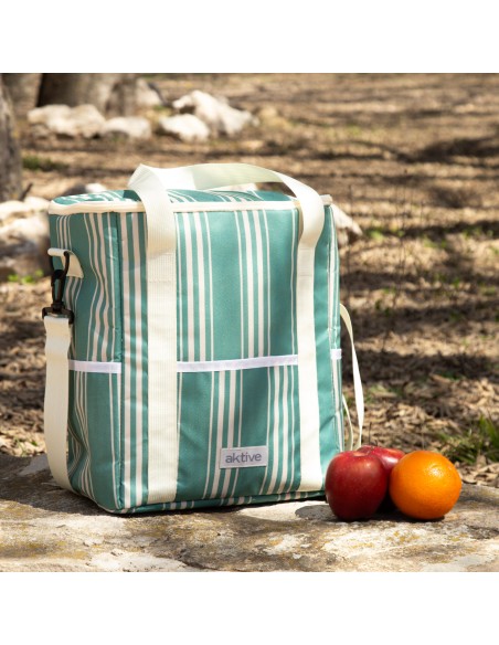 Aktive Bolsa térmica macia de 14 L com bolsos e alças | Distria