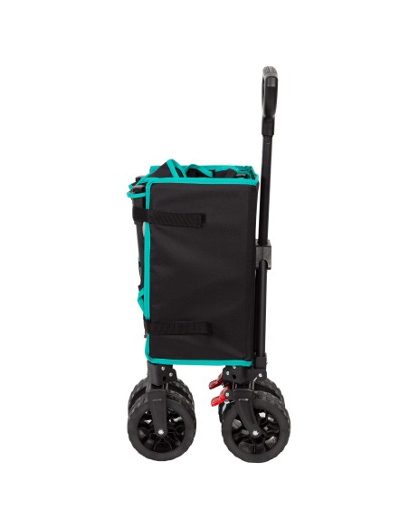 Aktive Carrinho de praia dobrável com rodas e capacidade para 60 kg | Distria