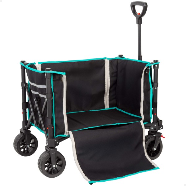 Aktive Carrinho de praia dobrável com rodas e capacidade para 60 kg | Distria