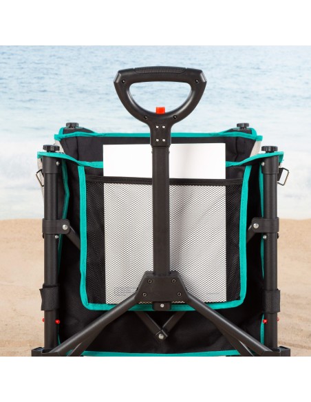 Aktive Carrinho de praia dobrável com rodas e capacidade para 60 kg | Distria