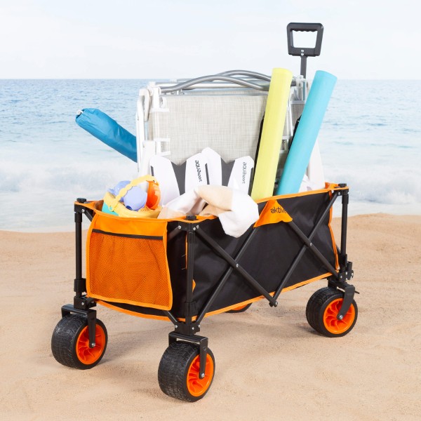 Carrinho de praia com rodas grandes | Distria