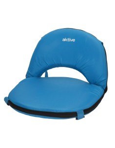 Aktive Assento dobrável azul com encosto | Distria