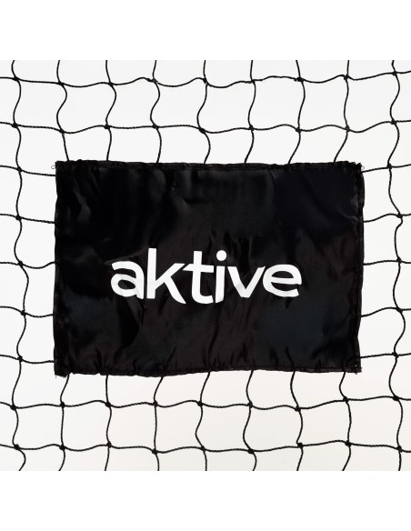 Aktive Baliza de futebol portátil com rede e estacas | Distria