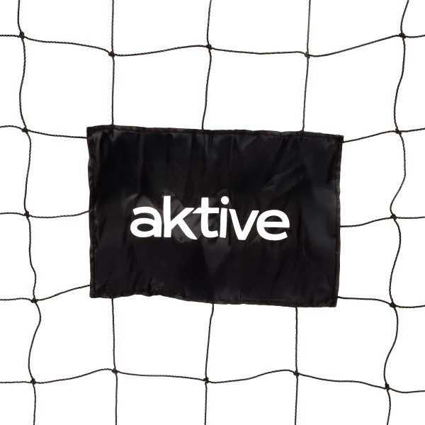 Aktive Baliza de futebol de aço com rede e pinos | Distria