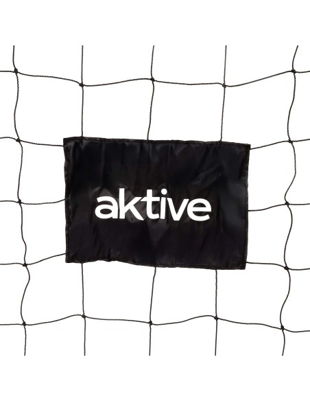 Aktive Baliza de futebol de aço com rede e pinos | Distria