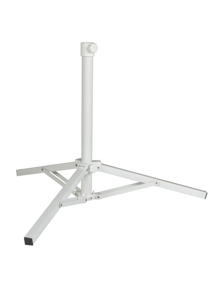 Suporte dobrável com 3 pernas para guarda-sol - 78x78x60 cm