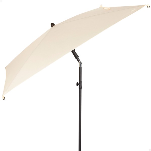 Aktive guarda-sol de jardim quadrado 175x175 cm bege | Distria
