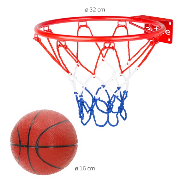 Aktive Cesta de basquete de parede 32 cm | Distria