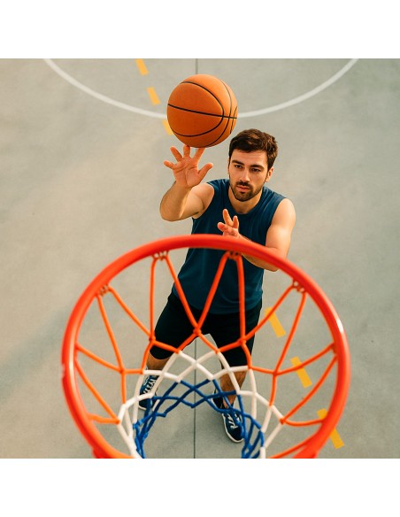 Aktive Cesta de basquete de parede 39 cm com rede | Distria