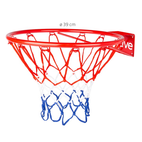 Aktive Cesta de basquete de parede 39 cm com rede | Distria