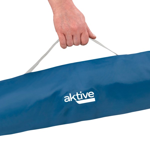 Cama de camping plegable azul | Distria