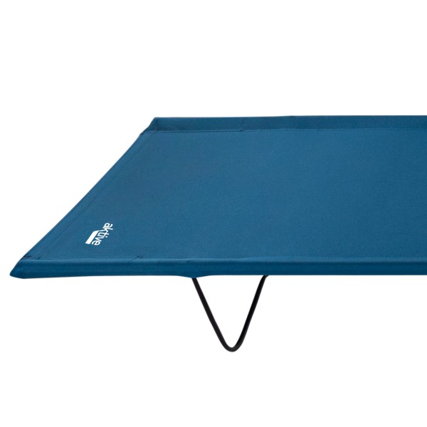 Cama de camping plegable azul | Distria