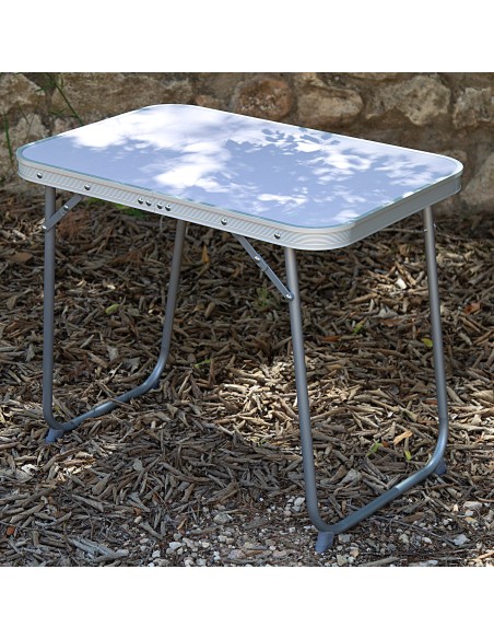 Mesa dobrável de aço para praia e camping | Distria