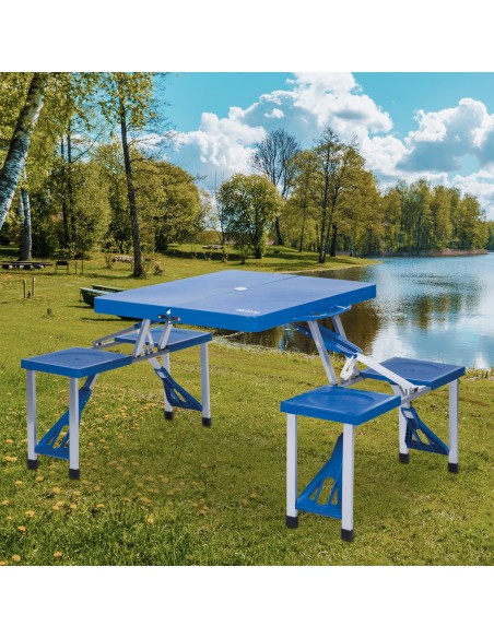 Mesa de piquenique com 4 bancos | Distria