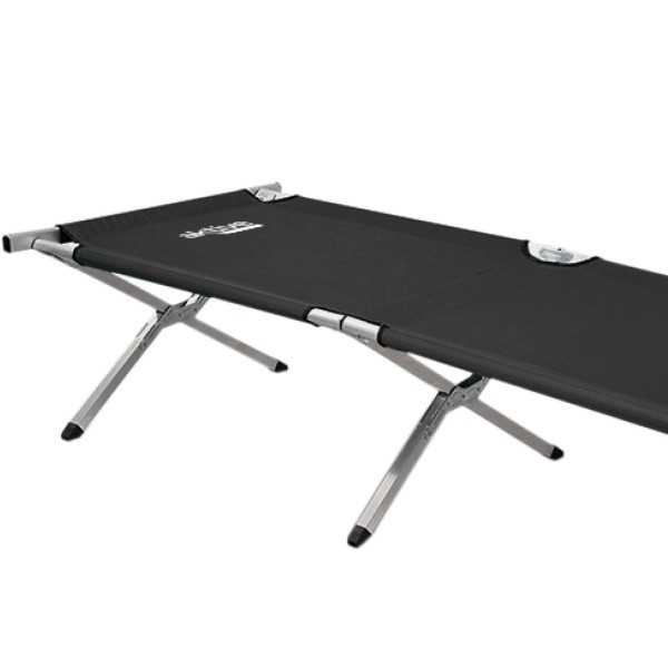 Cama dobrável camping cor negro | Distria